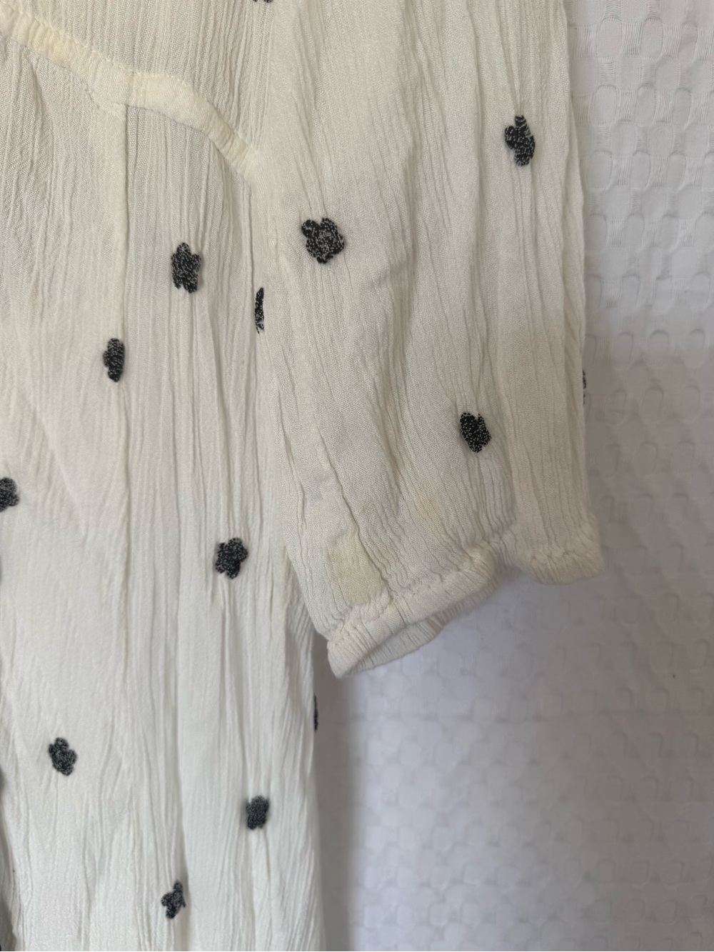 Free People Fable Midi Dress Embroidered Boho Ivory Medium - Picture 4 of 6